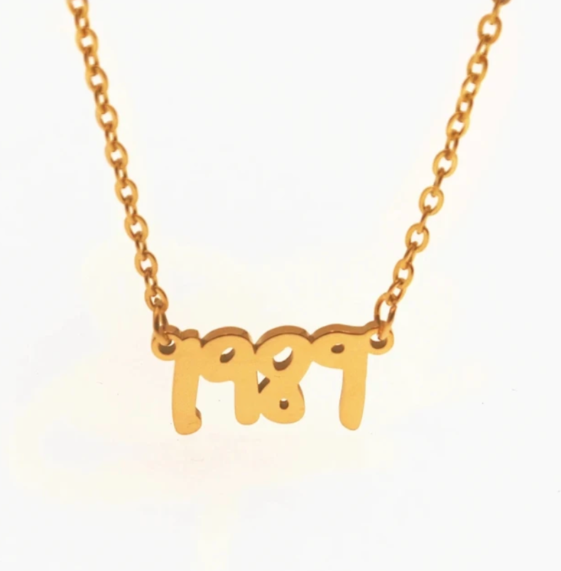 Taylor Swift 1989 Necklace