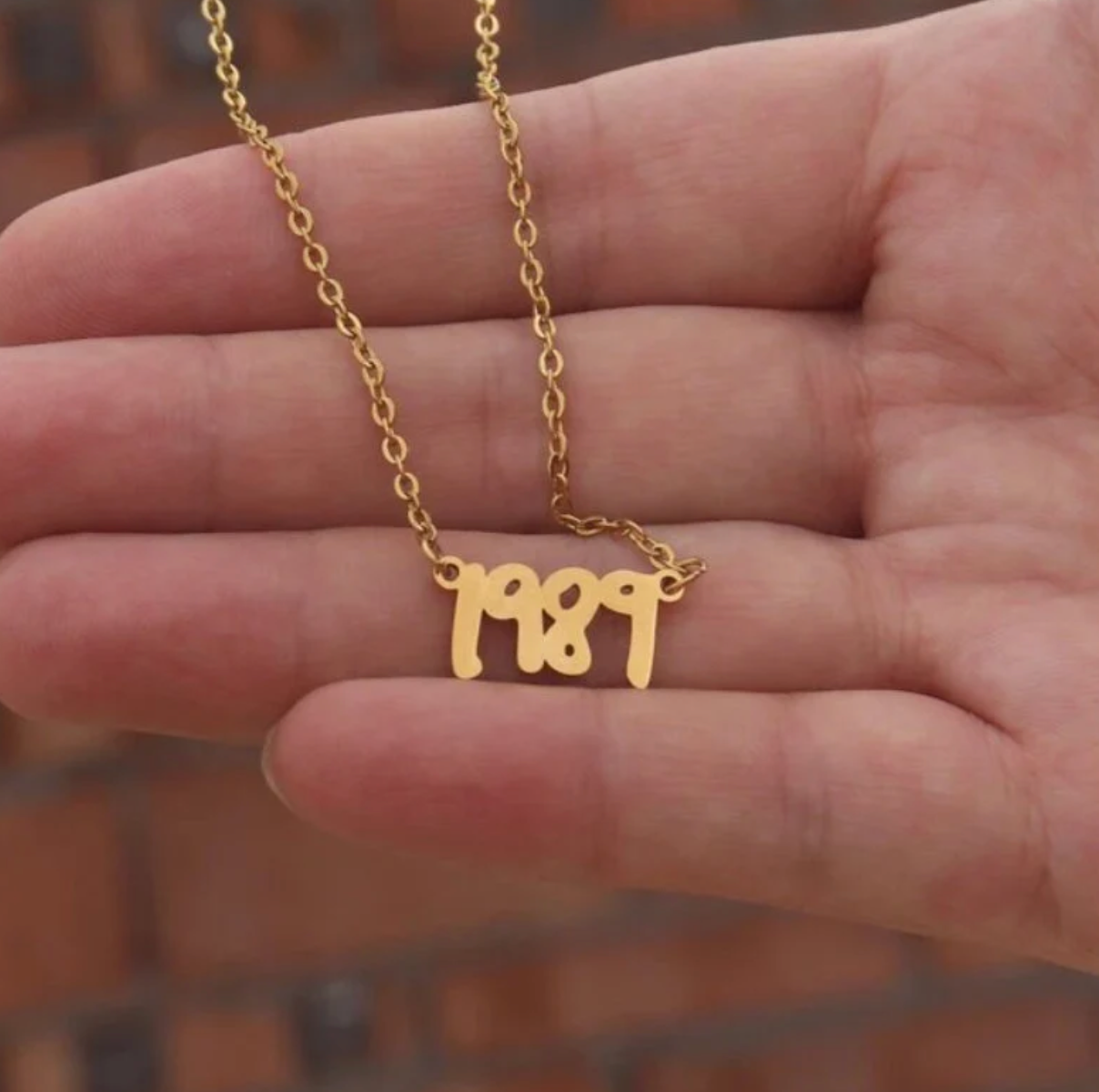 Taylor Swift 1989 Necklace