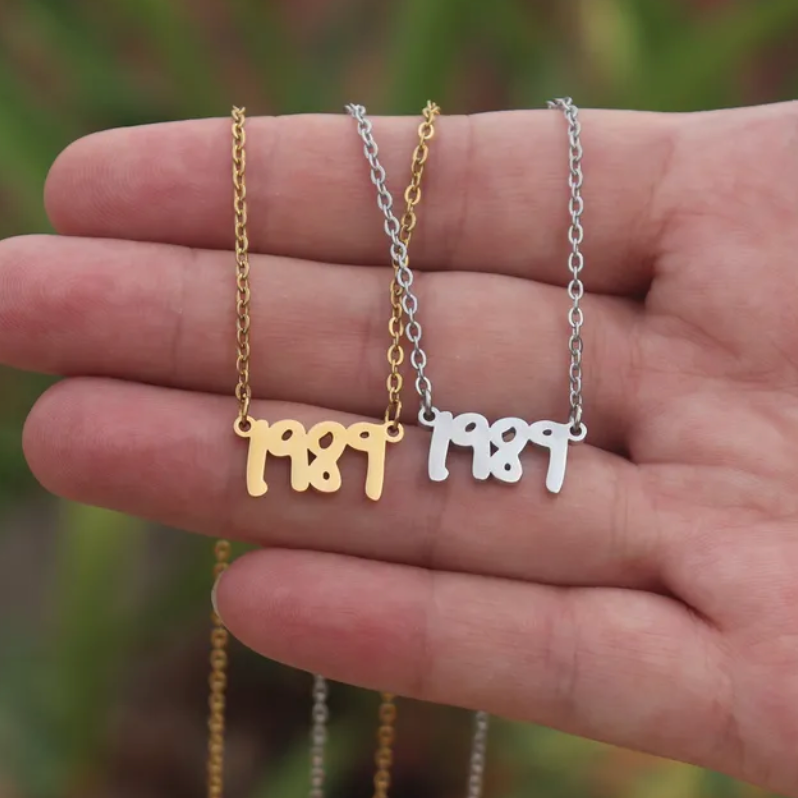 Taylor Swift 1989 Necklace