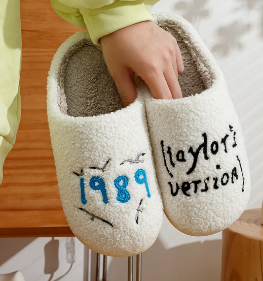 Taylor Swift 1989 (Taylor's Version) Slippers