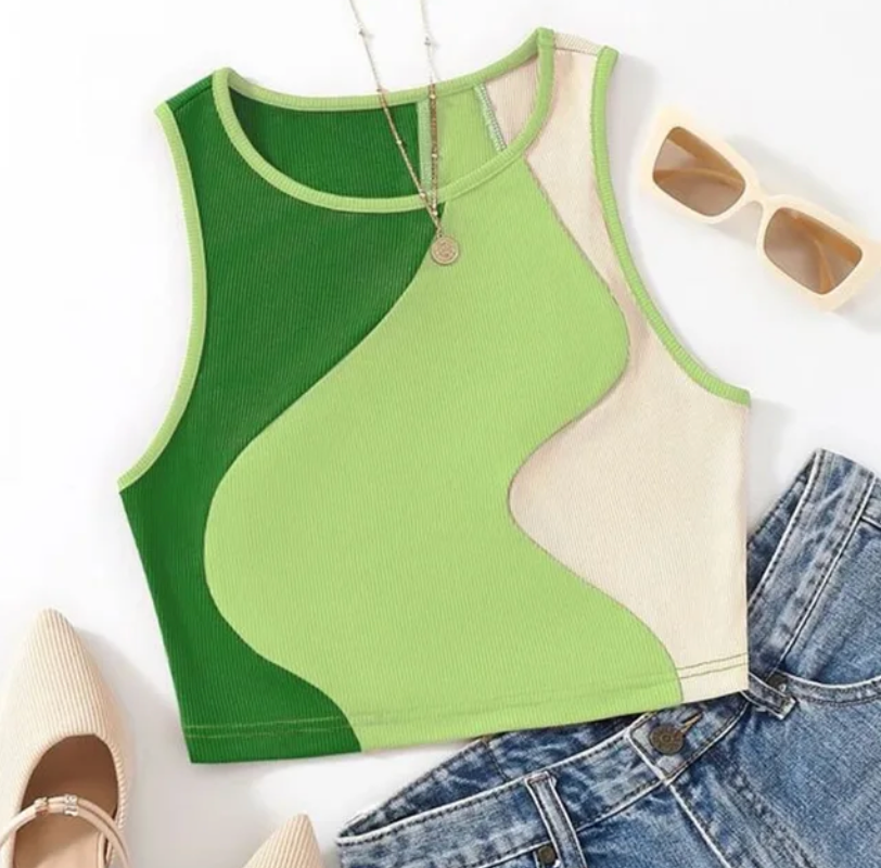 Chic Girl Tank The Color Edit