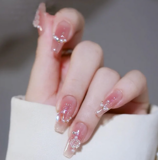 Soft Girl Set, Reusable Long-Lasting Press-on Nails