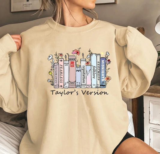 Taylor Swift Eras Crewneck Sweatshirt (Taylor's Version)