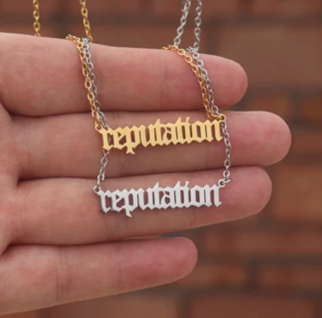 Taylor Swift Reputation Necklace