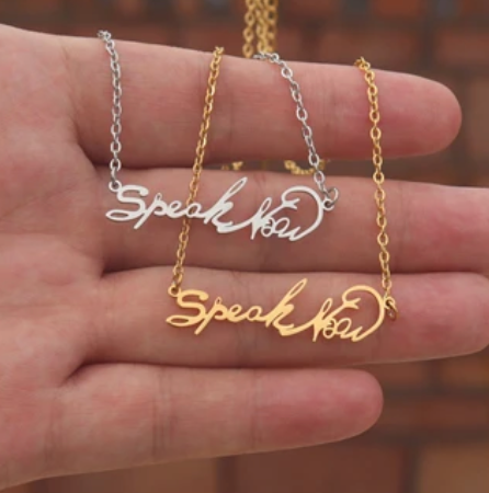 Taylor Swift Speak Now Necklace