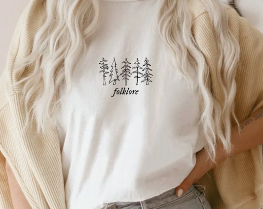 Taylor Swift Folklore Simple Tee