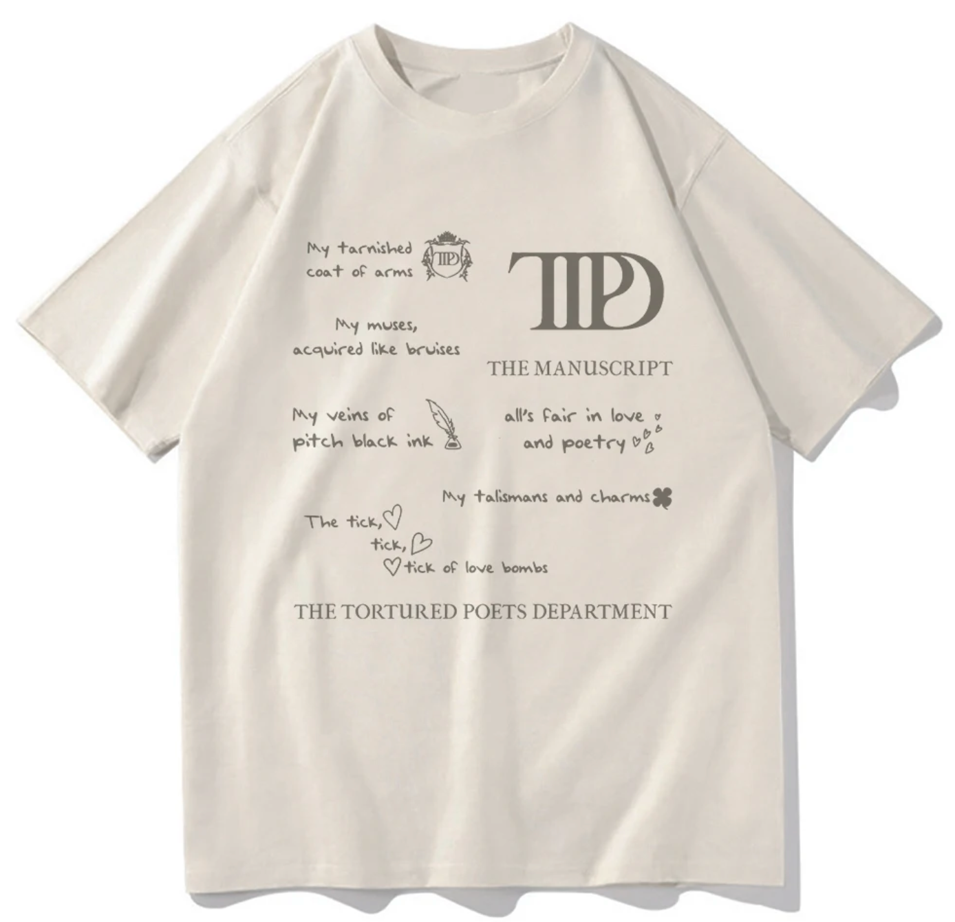 The Tortured Poets Department Boxy Tee