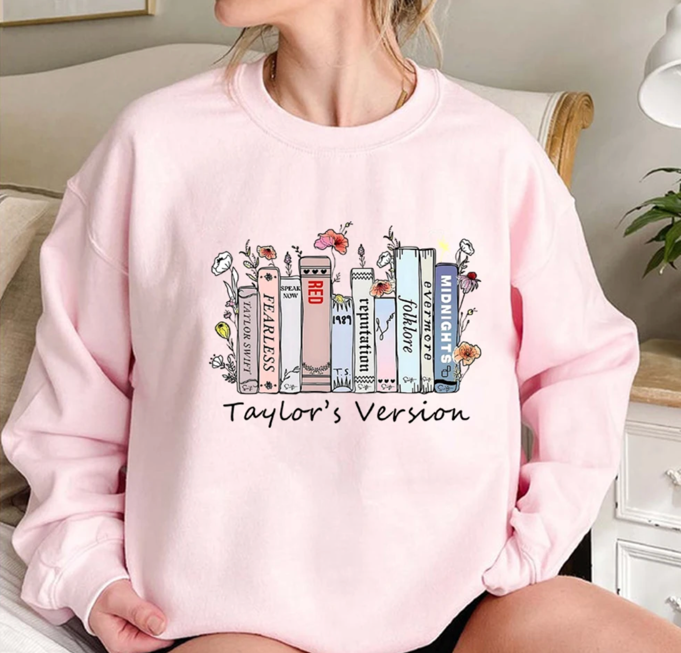 Taylor Swift Eras Crewneck Sweatshirt (Taylor's Version)