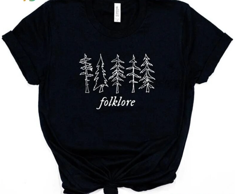 Taylor Swift Folklore Simple Tee