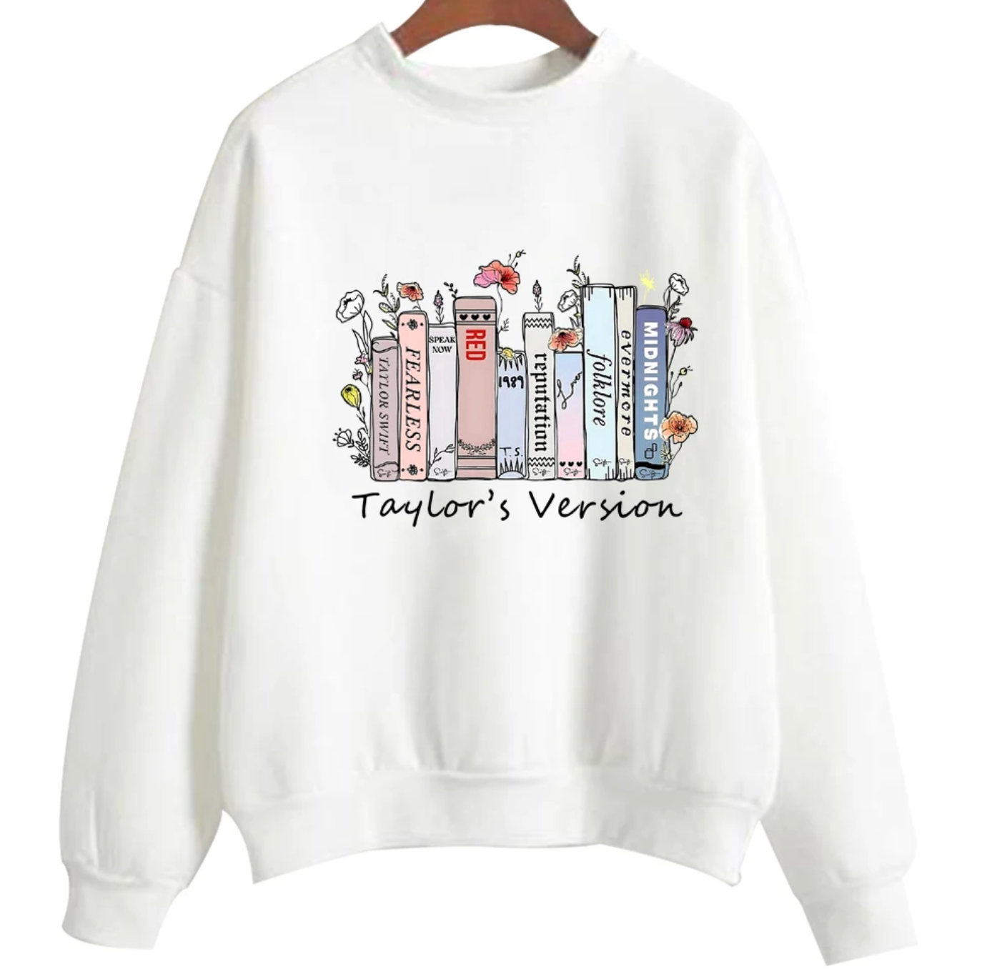 Taylor Swift Eras Crewneck Sweatshirt (Taylor's Version)