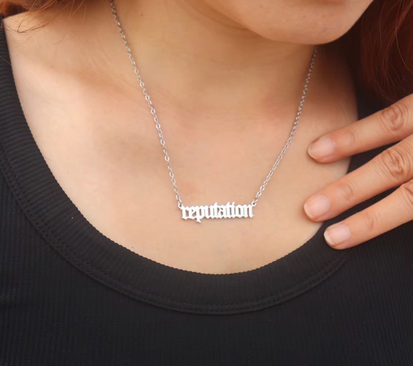 Taylor Swift Reputation Necklace