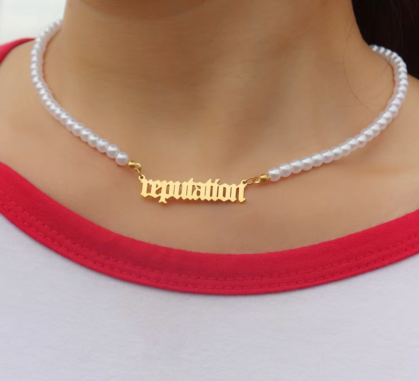 Reputation Pearl Necklace