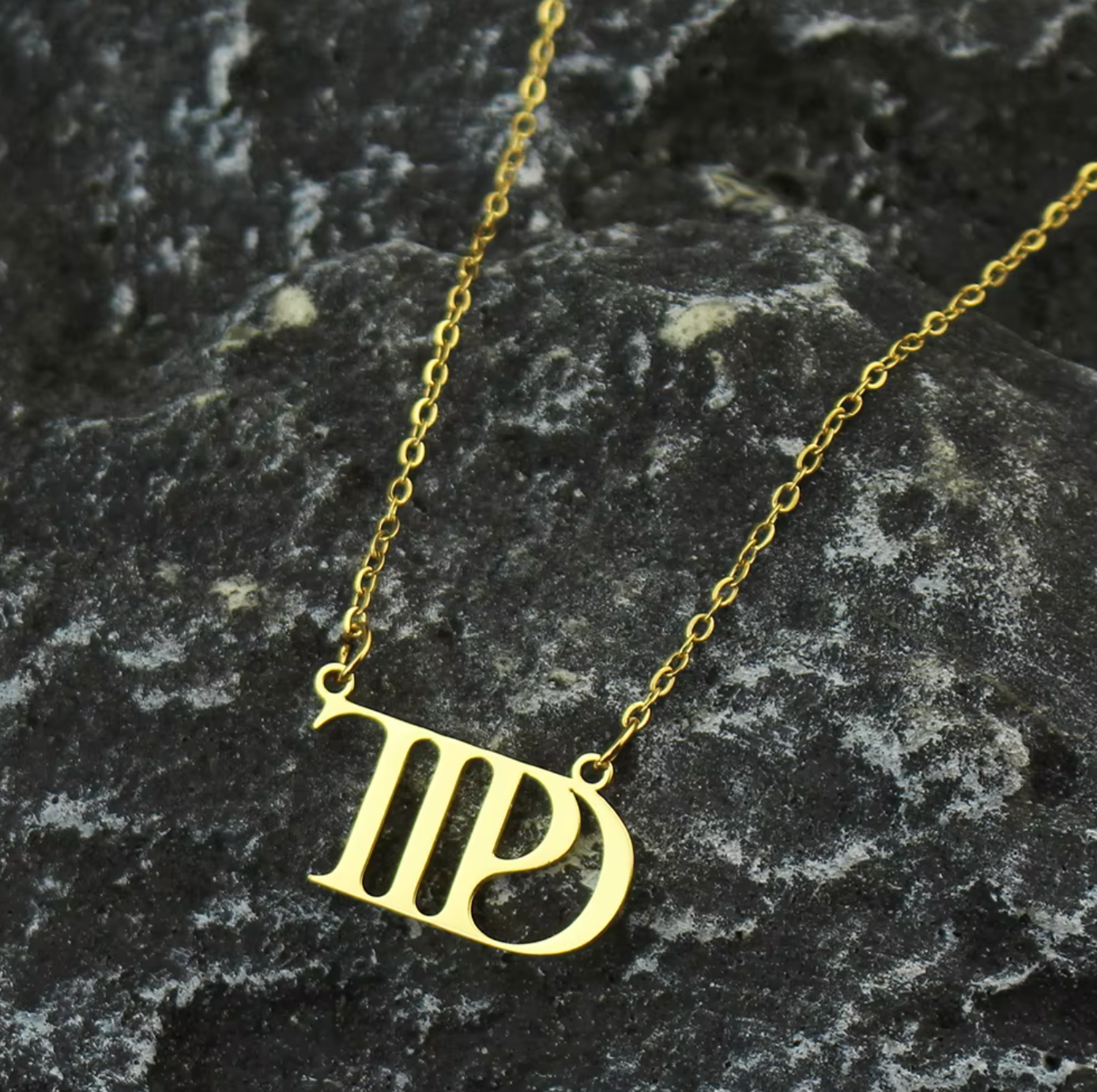 Taylor Swift TTPD The Tortured Poets Department Necklace