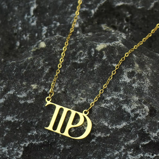 Taylor Swift TTPD The Tortured Poets Department Necklace