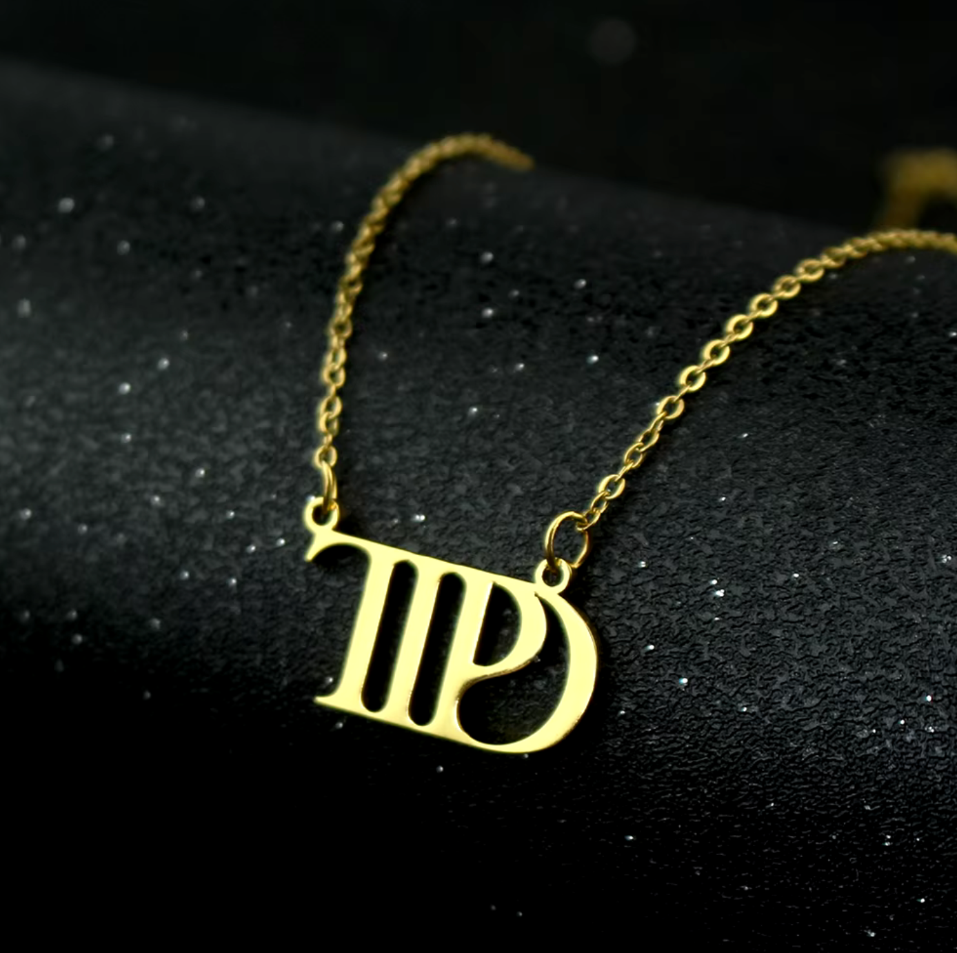 Taylor Swift TTPD The Tortured Poets Department Necklace