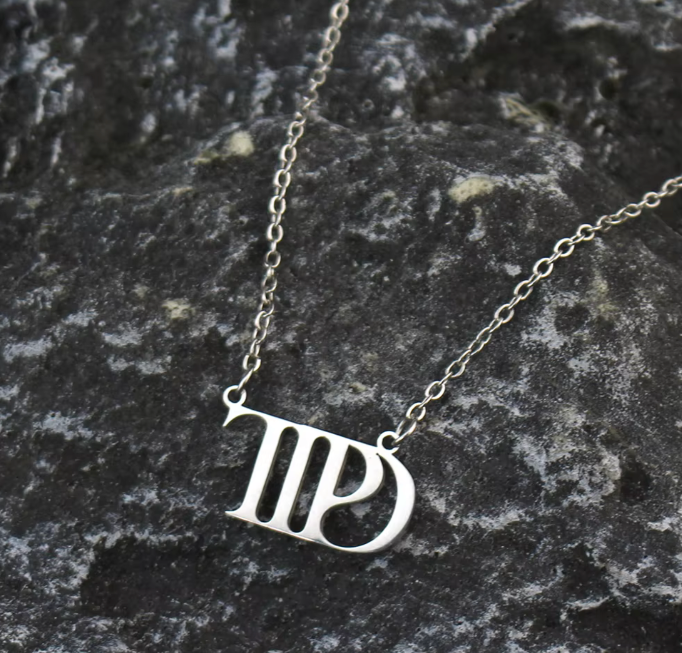 Taylor Swift TTPD The Tortured Poets Department Necklace