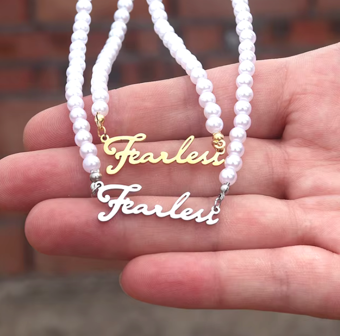 Fearless Pearl Necklace